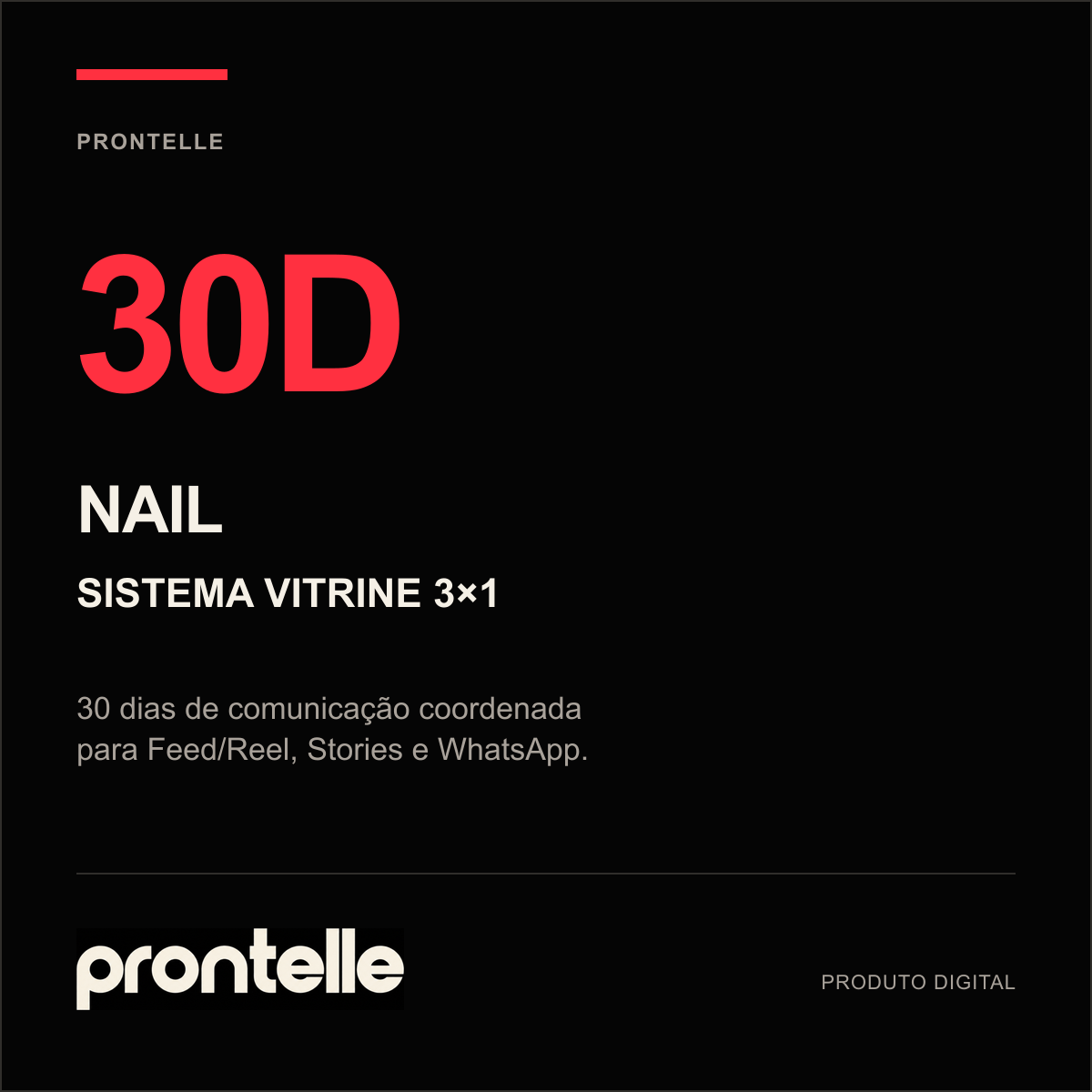 Capa do Prontelle Nail 30D